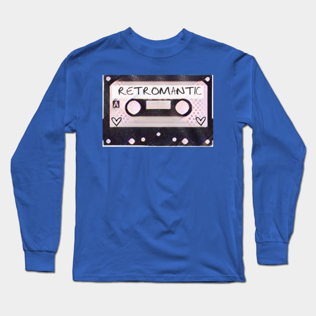 Retromantic Mixtape Long Sleeve T-Shirt by Electrish